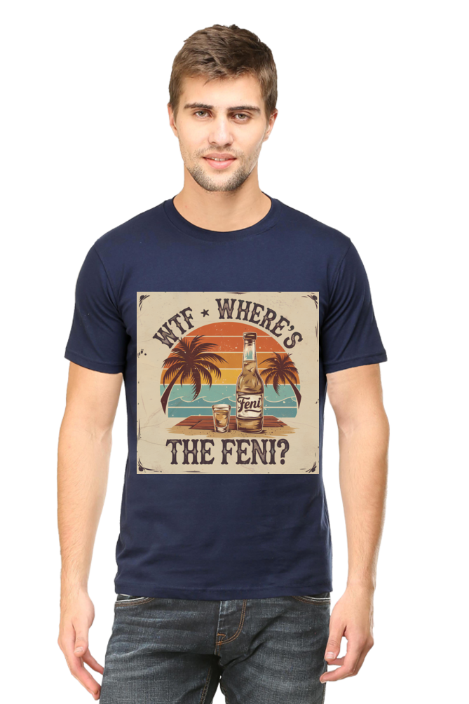 WTF, Where’s the Feni?" T-Shirt – Goan Spirit Edition - Image 7