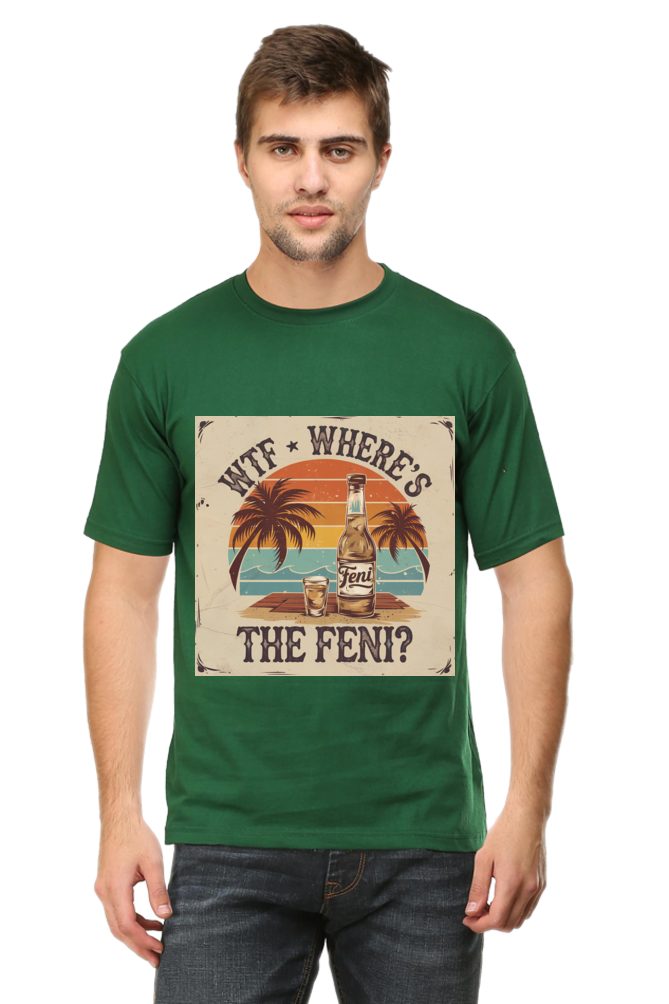 WTF, Where’s the Feni?" T-Shirt – Goan Spirit Edition - Image 5