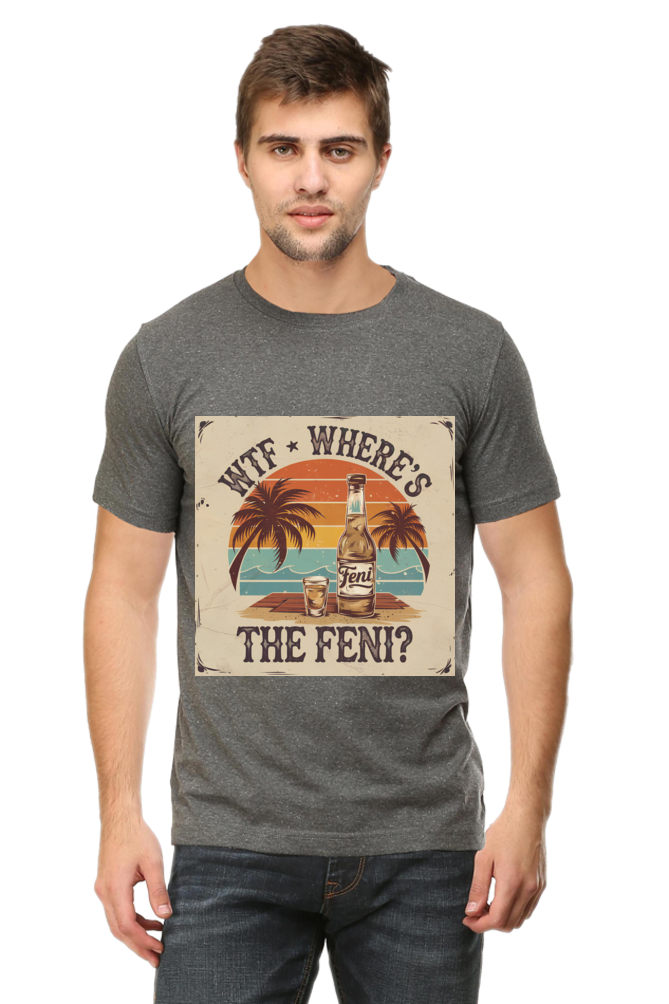 WTF, Where’s the Feni?" T-Shirt – Goan Spirit Edition - Image 6