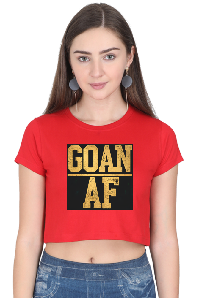 GOAN AF – Bold Crop Top for the Goan Queens - Image 5