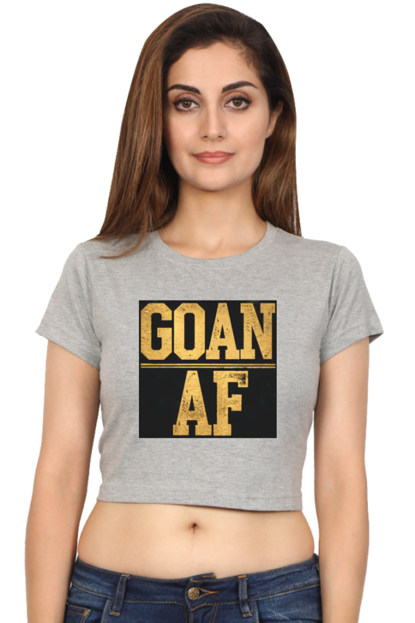 GOAN AF – Bold Crop Top for the Goan Queens - Image 7