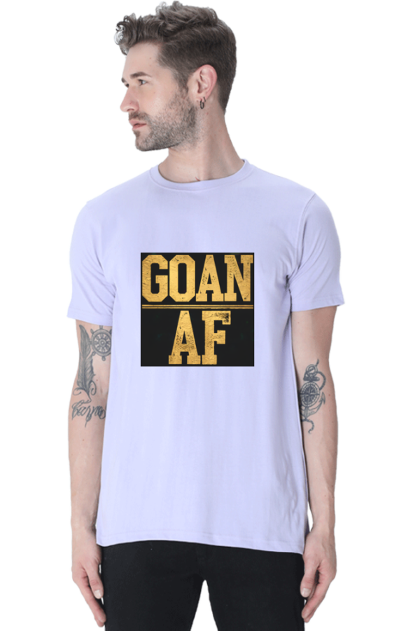 GOAN AF – Men’s Bold T-Shirt for the Ultimate Goan Vibe - Image 3