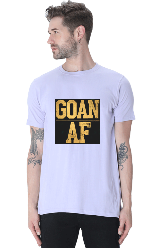 GOAN AF – Men’s Bold T-Shirt for the Ultimate Goan Vibe - Image 3