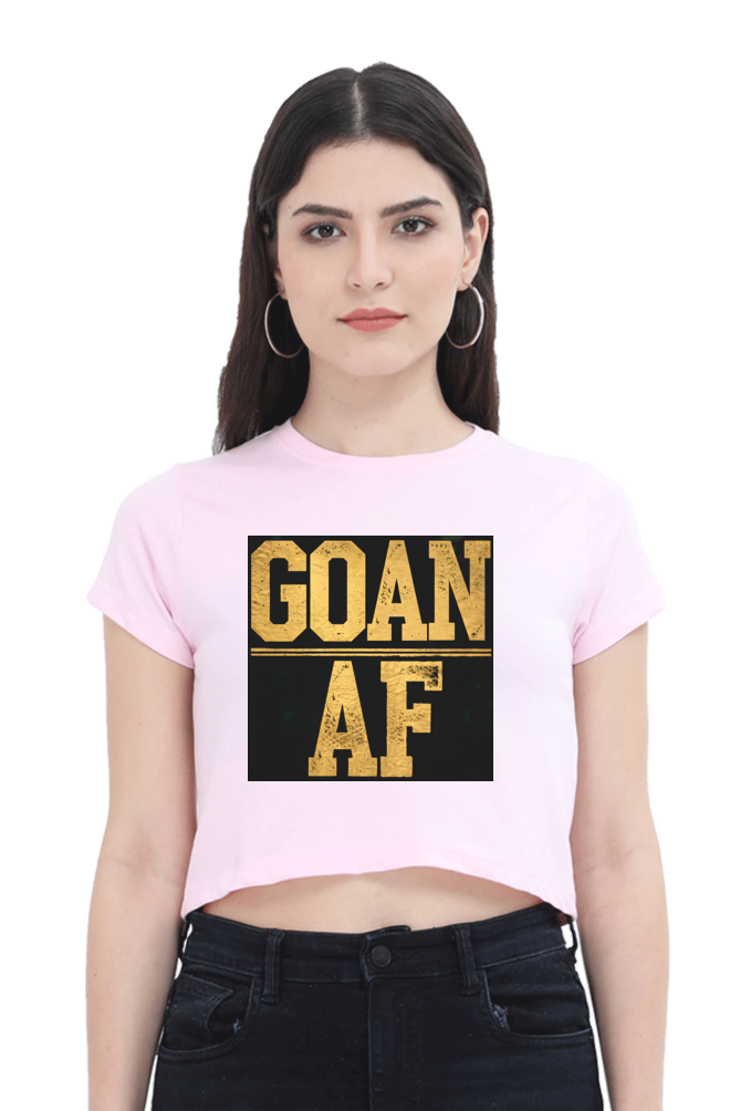 GOAN AF – Bold Crop Top for the Goan Queens - Image 3