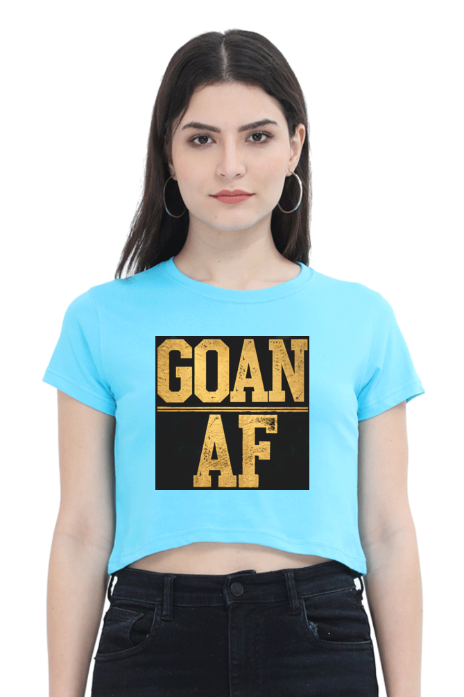 GOAN AF – Bold Crop Top for the Goan Queens - Image 6