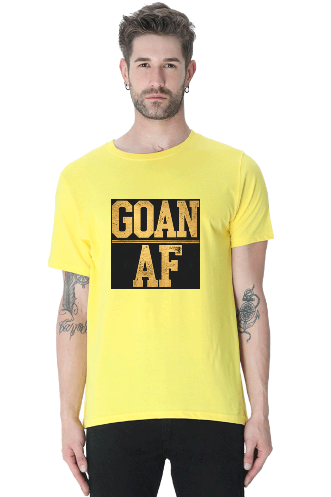 GOAN AF – Men’s Bold T-Shirt for the Ultimate Goan Vibe - Image 6