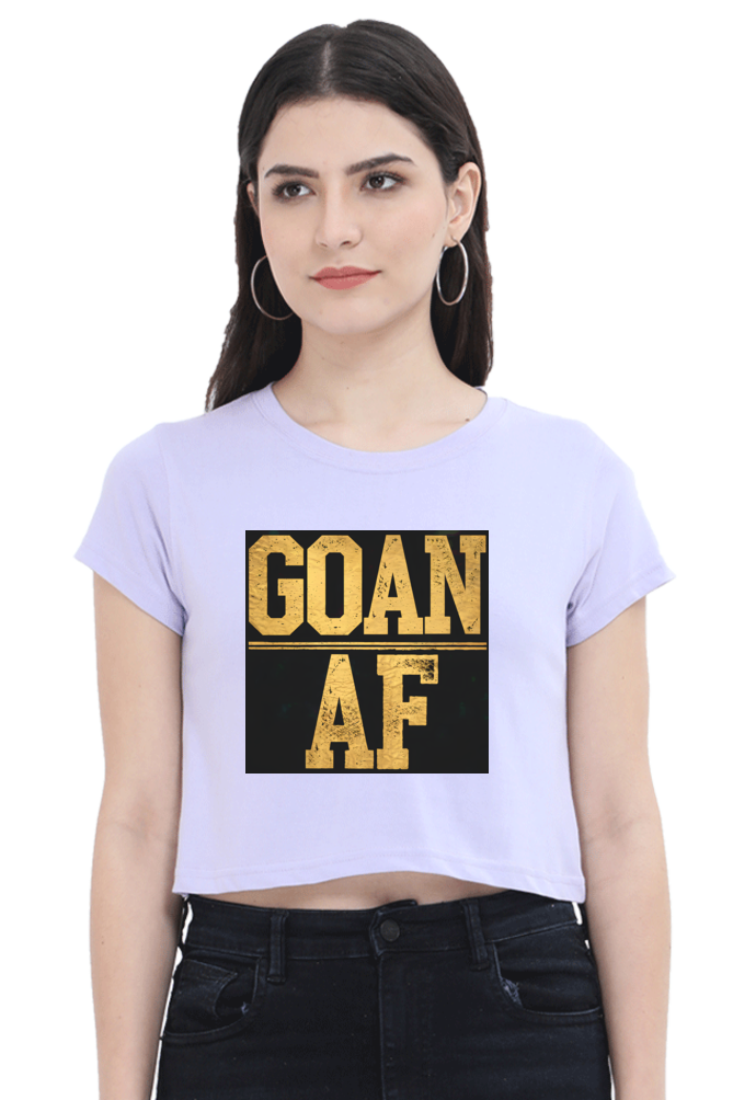 GOAN AF – Bold Crop Top for the Goan Queens - Image 2