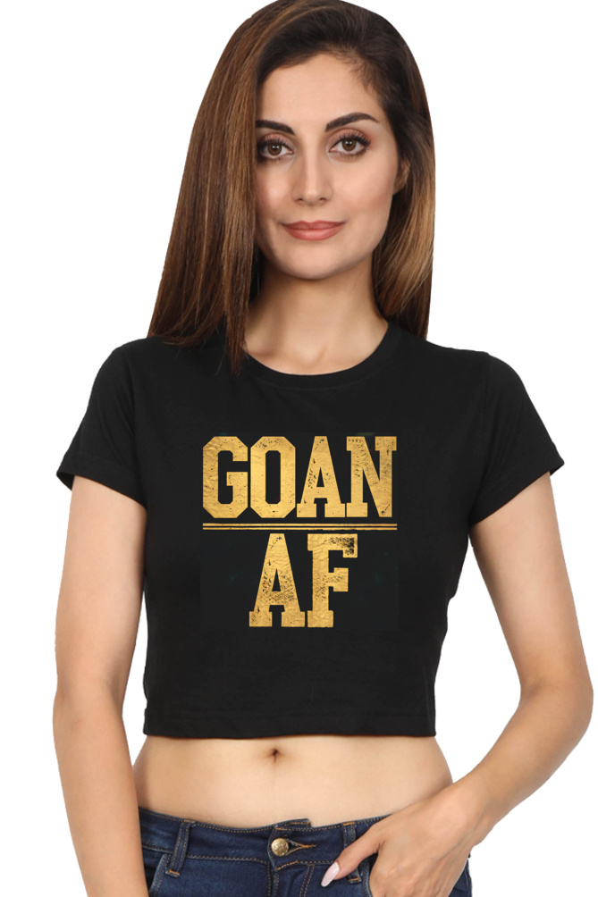 GOAN AF – Bold Crop Top for the Goan Queens - Image 9
