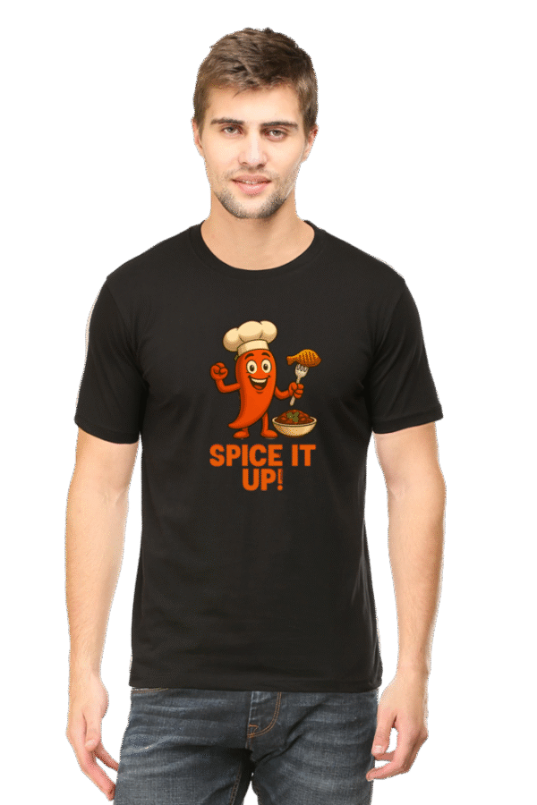 Spice It Up Pedro T-Shirt – Goan Foodie Graphic Tee - Image 11