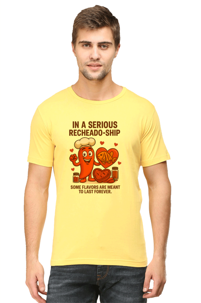In a Serious Recheado-ship Pedro T-Shirt – Goan Pun Graphic Tee - Image 10