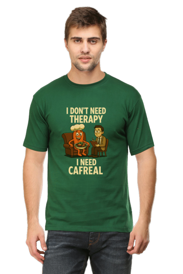 I Don’t Need Therapy I Need Cafreal Pedro T-Shirt | Bombastique Goan Food Fix Tee - Image 9