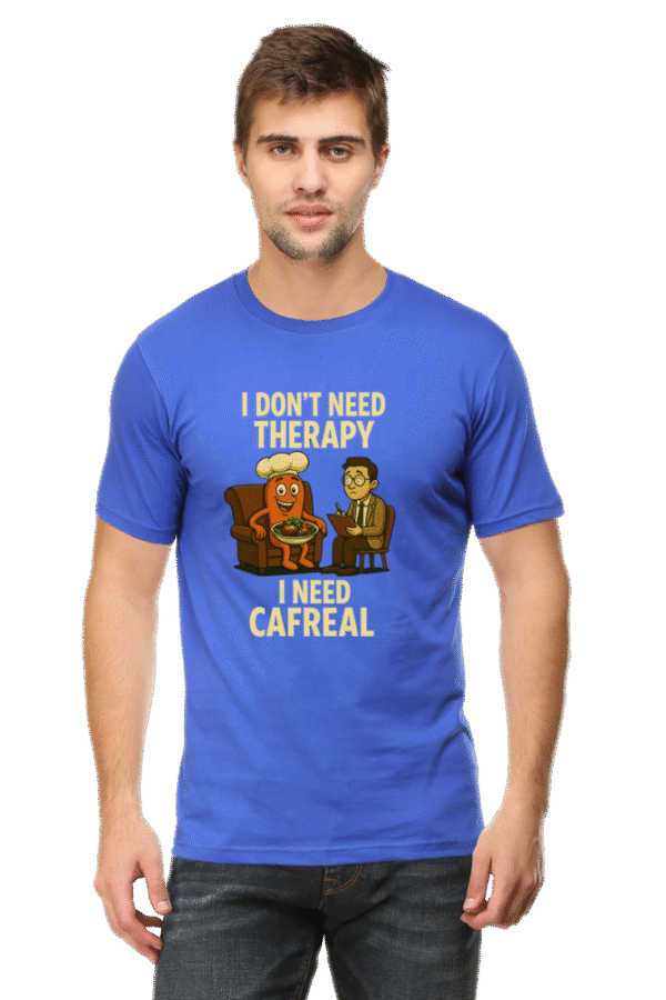 I Don’t Need Therapy I Need Cafreal Pedro T-Shirt | Bombastique Goan Food Fix Tee - Image 8