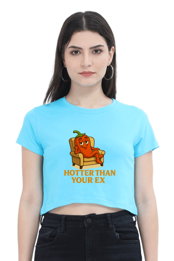 Hotter Than Your Ex Pedro Crop Top | Bombastique Bold Spicewear - Image 4