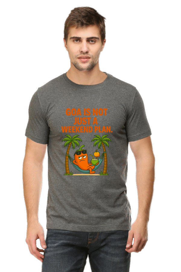 Goa Is Not Just a Weekend Plan Pedro T-Shirt | Bombastique Susegad Statement Tee - Image 12