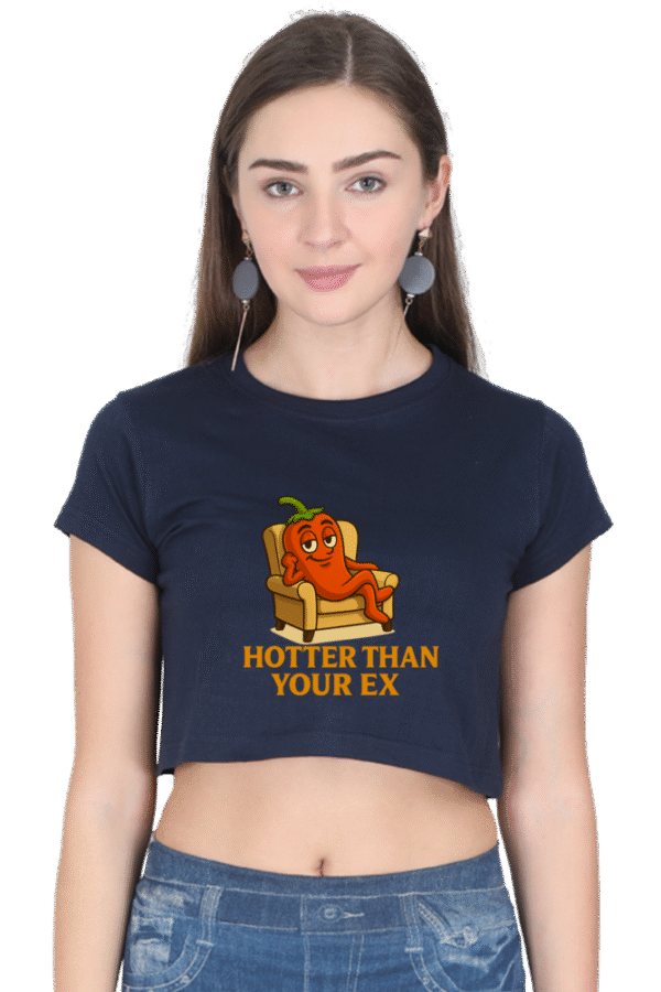 Hotter Than Your Ex Pedro Crop Top | Bombastique Bold Spicewear - Image 6