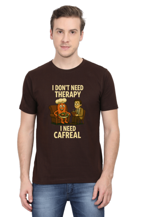 I Don’t Need Therapy I Need Cafreal Pedro T-Shirt | Bombastique Goan Food Fix Tee - Image 6