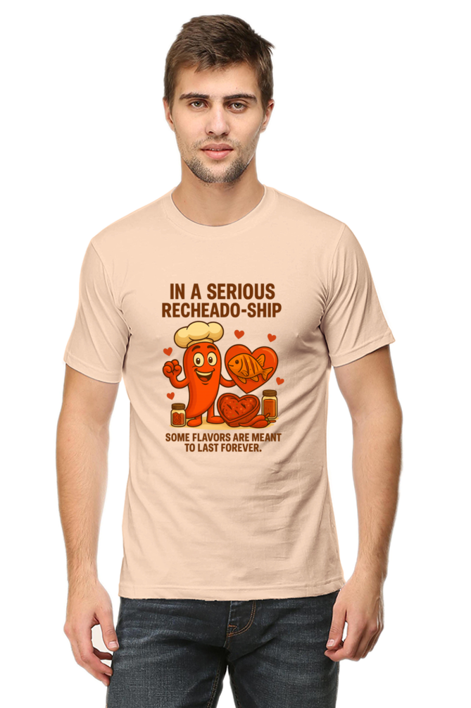 In a Serious Recheado-ship Pedro T-Shirt – Goan Pun Graphic Tee - Image 5