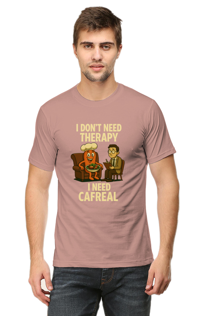 I Don’t Need Therapy I Need Cafreal Pedro T-Shirt | Bombastique Goan Food Fix Tee - Image 2