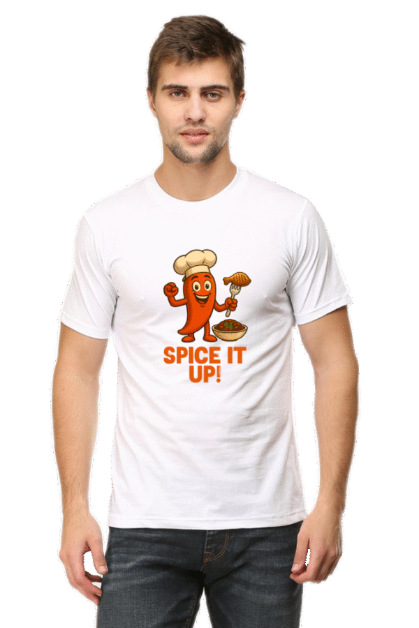 Spice It Up Pedro T-Shirt – Goan Foodie Graphic Tee - Image 12