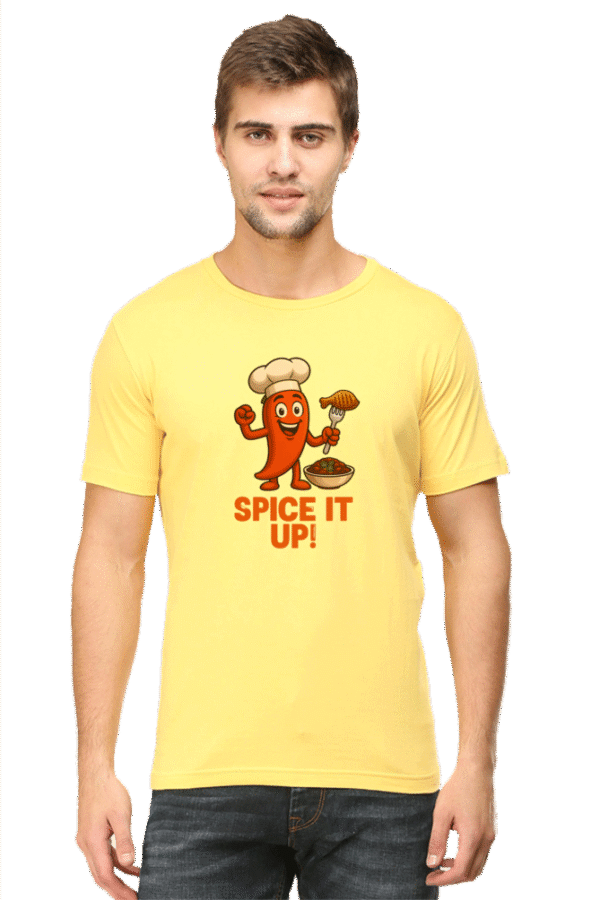Spice It Up Pedro T-Shirt – Goan Foodie Graphic Tee - Image 9