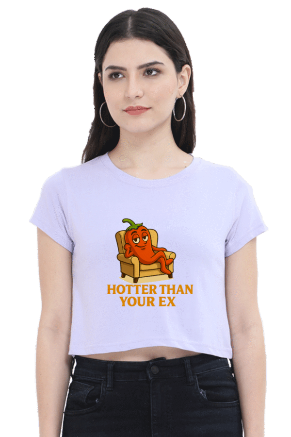 Hotter Than Your Ex Pedro Crop Top | Bombastique Bold Spicewear - Image 2