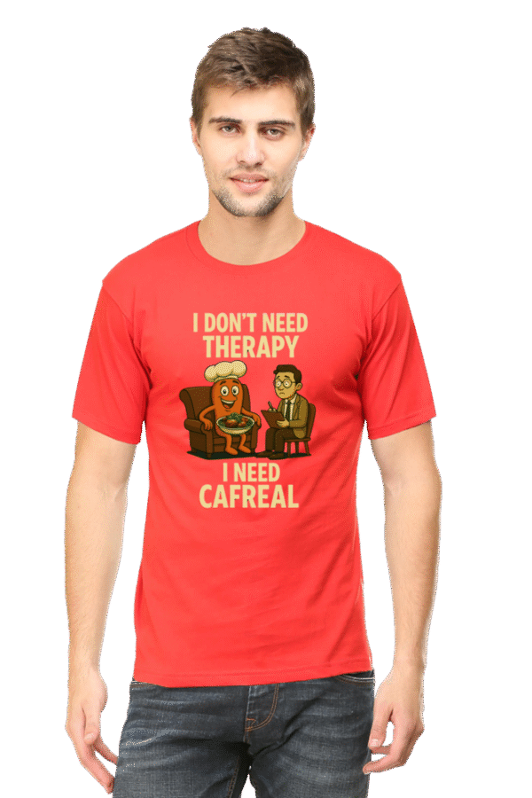 I Don’t Need Therapy I Need Cafreal Pedro T-Shirt | Bombastique Goan Food Fix Tee - Image 7