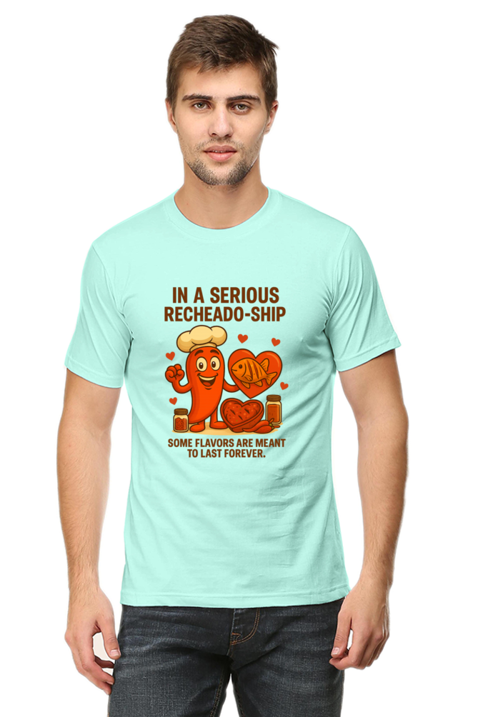 In a Serious Recheado-ship Pedro T-Shirt – Goan Pun Graphic Tee - Image 2