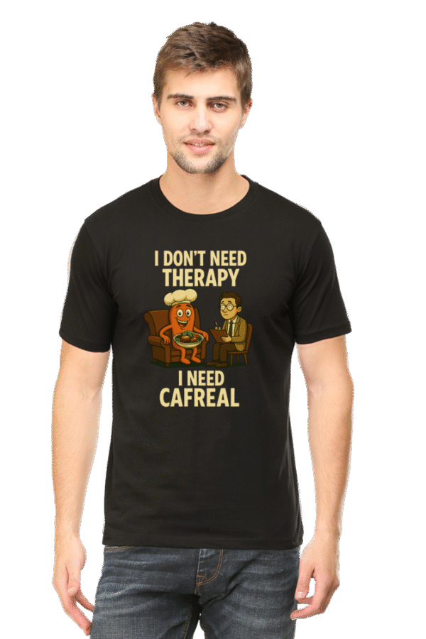 I Don’t Need Therapy I Need Cafreal Pedro T-Shirt | Bombastique Goan Food Fix Tee - Image 10