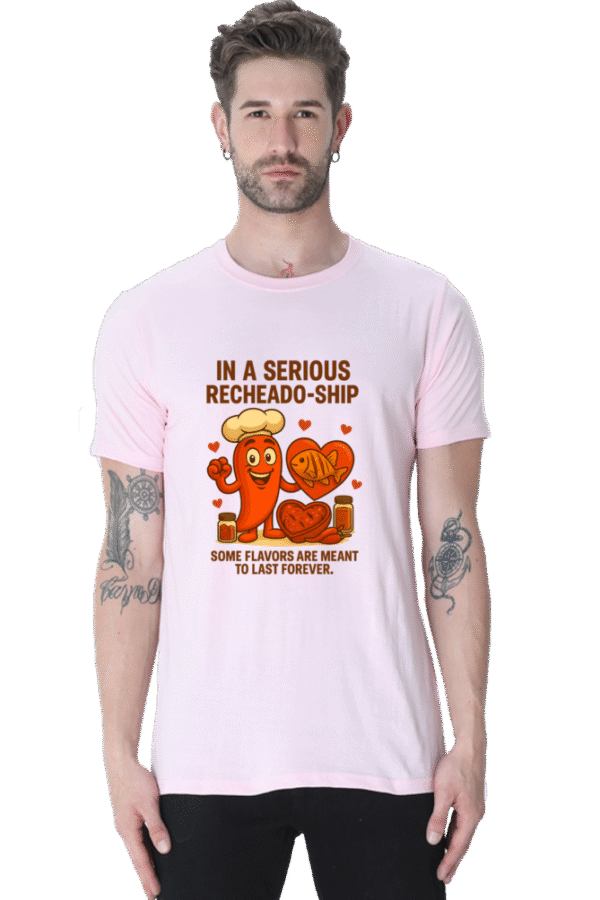 In a Serious Recheado-ship Pedro T-Shirt – Goan Pun Graphic Tee - Image 6
