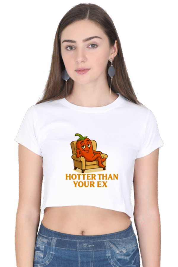 Hotter Than Your Ex Pedro Crop Top | Bombastique Bold Spicewear - Image 8