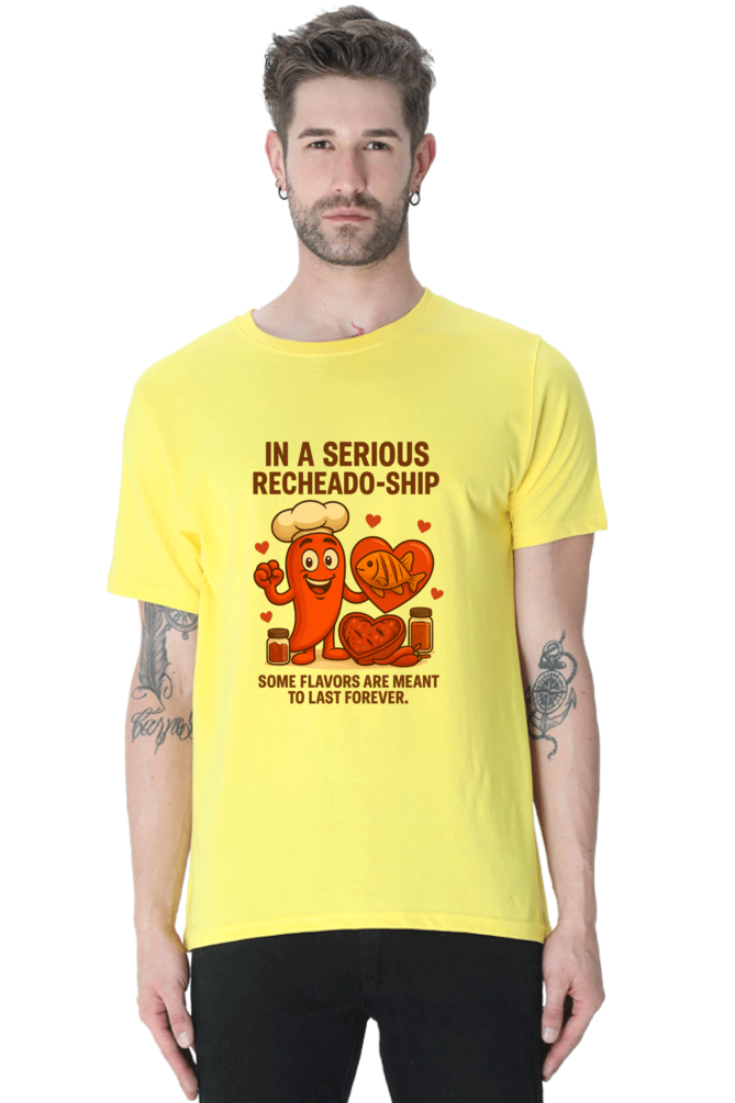 In a Serious Recheado-ship Pedro T-Shirt – Goan Pun Graphic Tee - Image 9