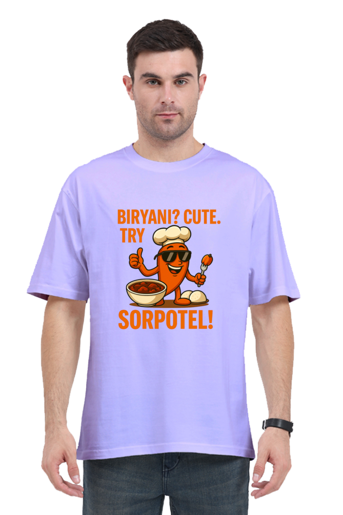 Try Sorpotel Pedro Oversized T-Shirt | Bombastique Goan Food Statement Tee - Image 2