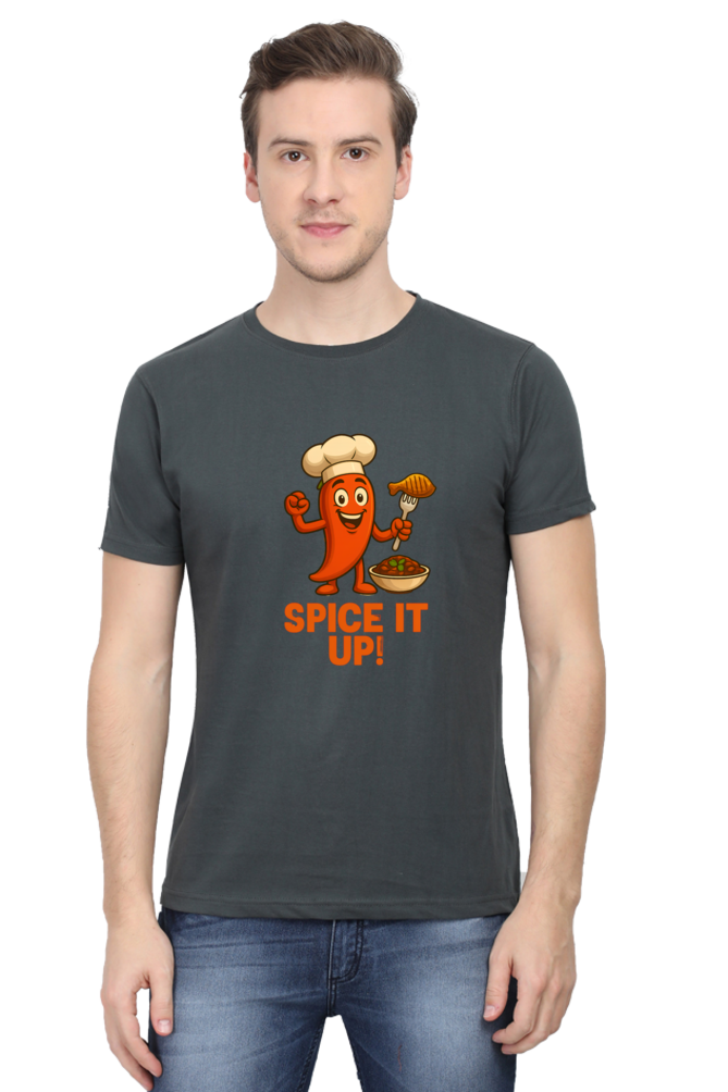 Spice It Up Pedro T-Shirt – Goan Foodie Graphic Tee - Image 4