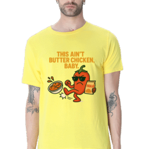 This Ain’t Butter Chicken Pedro T-Shirt | Bombastique Vindalho Roast Tee