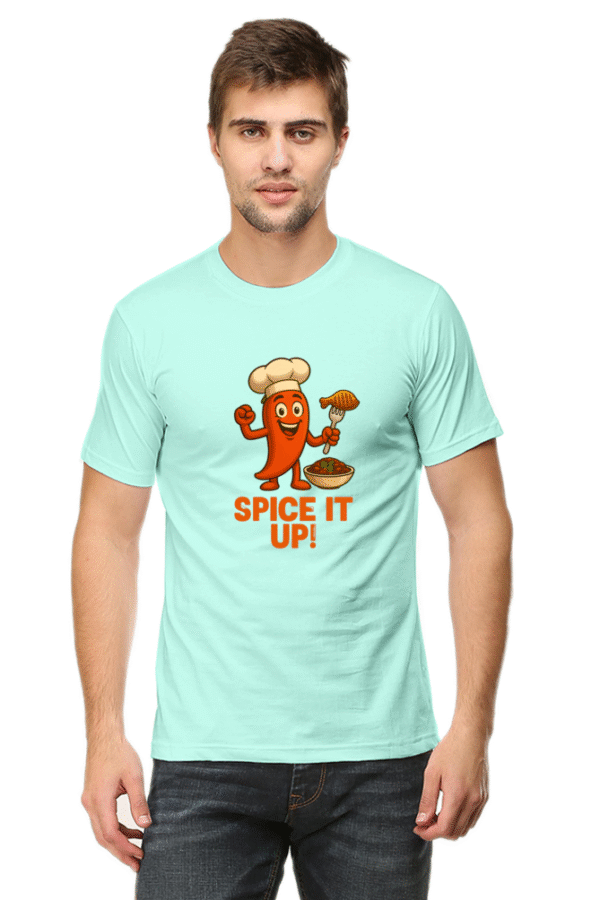Spice It Up Pedro T-Shirt – Goan Foodie Graphic Tee - Image 2