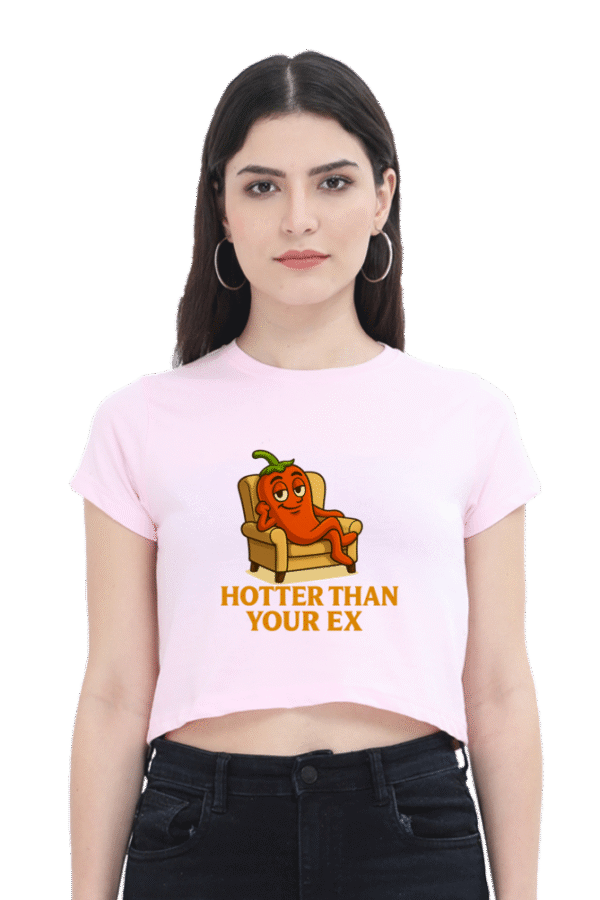Hotter Than Your Ex Pedro Crop Top | Bombastique Bold Spicewear - Image 3